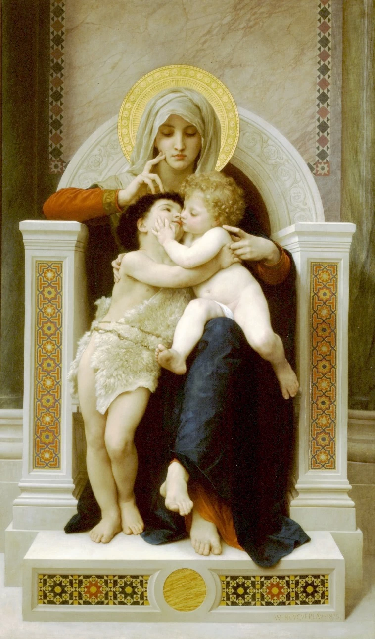 Madonna col Bambino e Giovannino, 1875